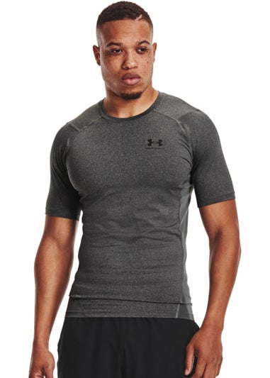 Under Armour Grey/Black Raglan Compression Shirt