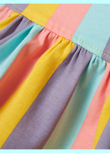 Name It Girls Multicoloured Box Strap Dress (9mths-5yrs)
