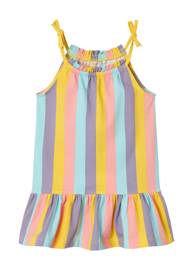 Name It Girls Multicoloured Box Strap Dress (9mths-5yrs)