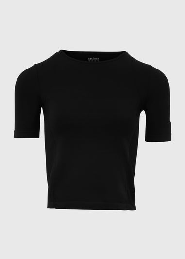 Souluxe Black Seamless Top