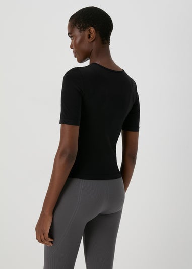 Souluxe Black Seamless Top