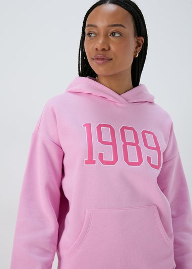 Pink 1989 Hoodie