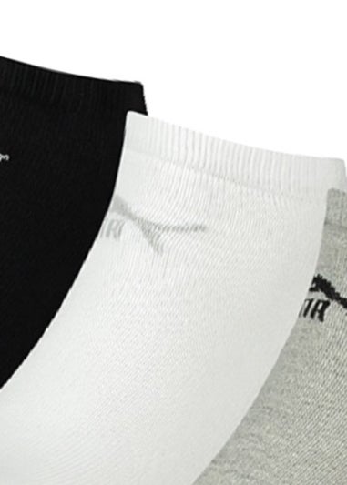 Puma Unisex Adult Trainer Socks (Pack of 3)