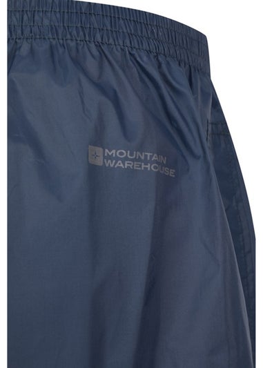 Mountain Warehouse Navy  Pakka Waterproof Over Trousers