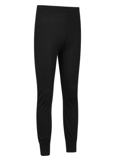 Mountain Warehouse Black Talus Base Layer Bottoms