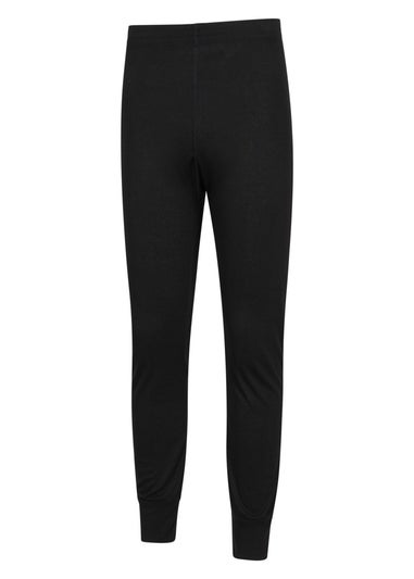 Mountain Warehouse Black Talus Base Layer Bottoms