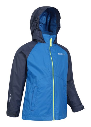 Mountain Warehouse Kids Blue Torrent II Waterproof Jacket (2-13yrs)