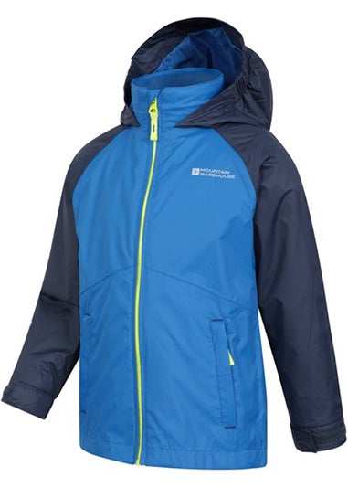 Mountain Warehouse Kids Blue Torrent II Waterproof Jacket (2-13yrs)