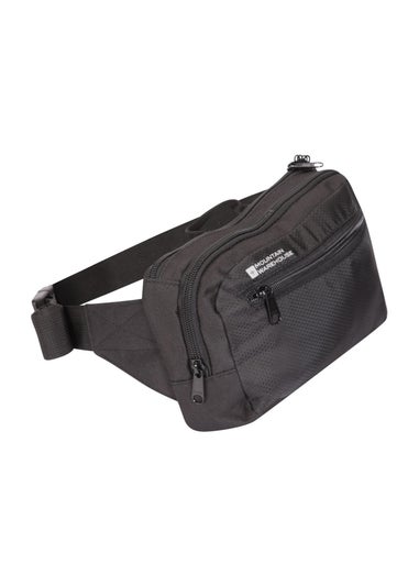 Mountain Warehouse Black Travel RFID Blocking Bum Bag - Matalan