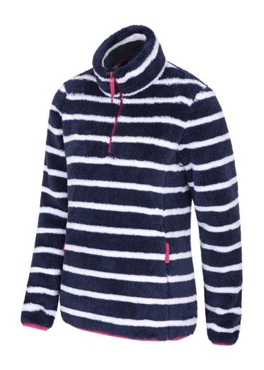 Mountain Warehouse Navy Nessy Fleece Top