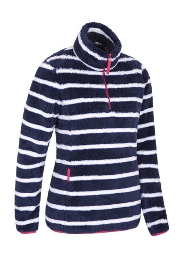 Mountain Warehouse Navy Nessy Fleece Top