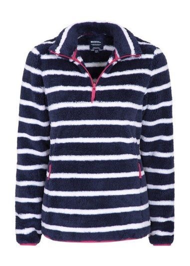 Mountain Warehouse Navy Nessy Fleece Top