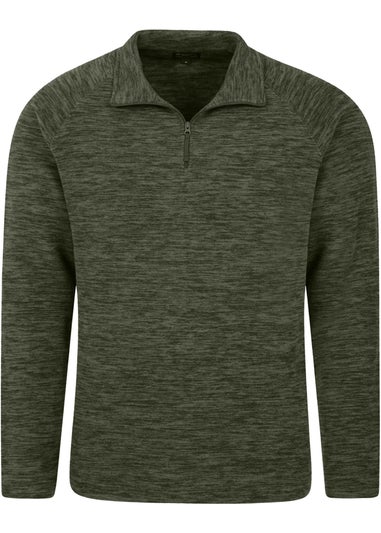 Mountain Warehouse Green Snowdon II Fleece Top