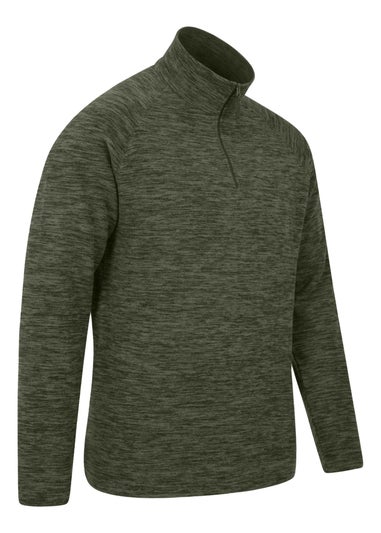 Mountain Warehouse Green Snowdon II Fleece Top