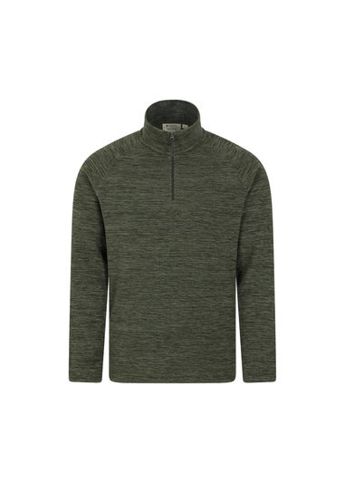 Mountain Warehouse Green Snowdon II Fleece Top