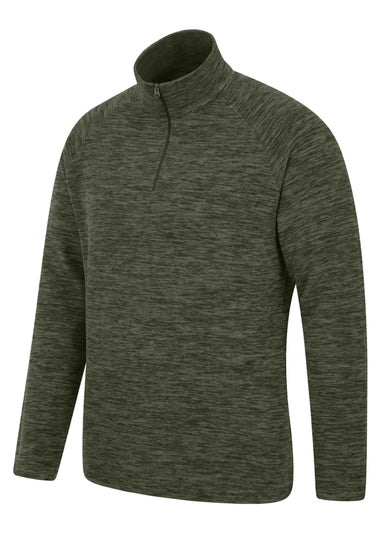Mountain Warehouse Green Snowdon II Fleece Top
