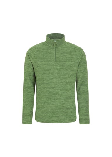 Mountain Warehouse Green Snowdon II Fleece Top