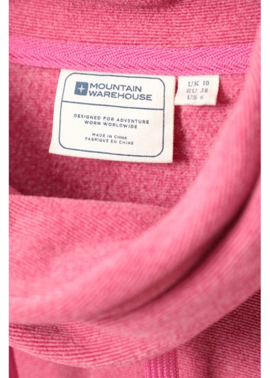 Mountain Warehouse Pink Hebridean Cowl Neck Fleece Top