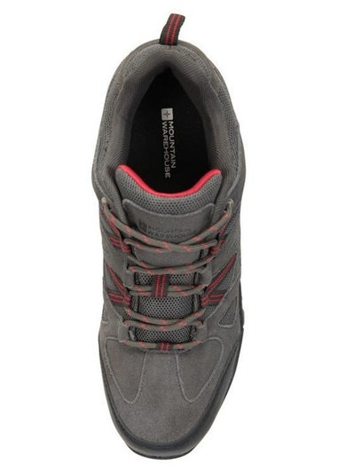 Mountain Warehouse Dark Grey Outdoor III Suede Walking Shoes