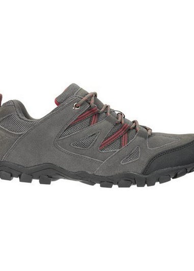 Mountain Warehouse Dark Grey Outdoor III Suede Walking Shoes