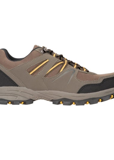 Mountain Warehouse Brown Mcleod Wide Walking Shoes