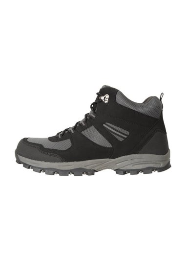 Mountain Warehouse Black Mcleod Wide Walking Boots