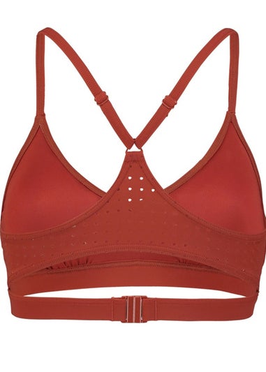Puma Brown Sporty Bikini Top