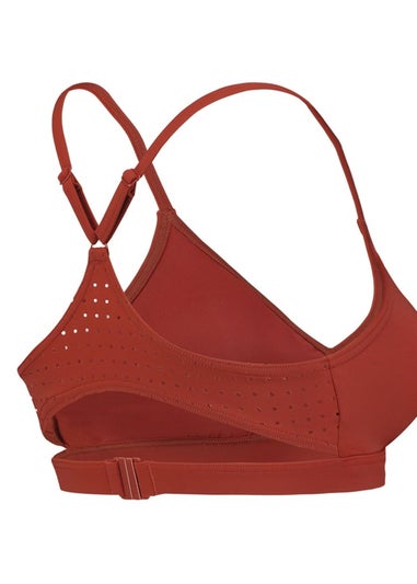 Puma Brown Sporty Bikini Top
