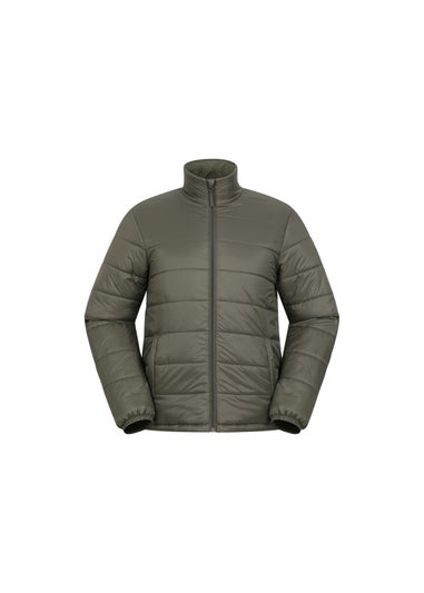 Mountain Warehouse Khaki Essentials Lightweight Padded Jacket