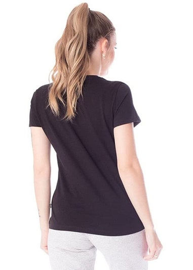 Puma Black ESS Logo T-Shirt