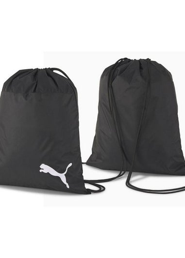 Puma Black Team Goal 23 Drawstring Bag