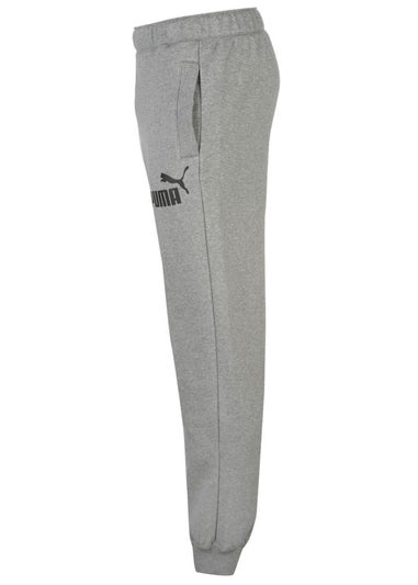 Puma Grey ESS Slim Jogging Bottoms