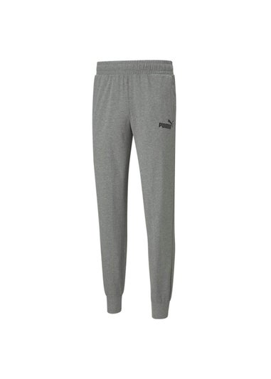 Puma Grey ESS Slim Jogging Bottoms