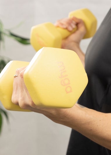 Myga Yellow Dumbbell Pair (4KG)