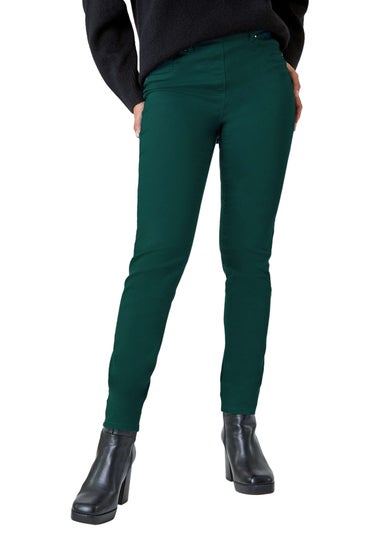 Roman Teal 31'' Stretch Denim Jegging
