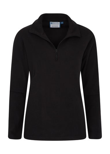 Mountain Warehouse Black Camber II Fleece Top