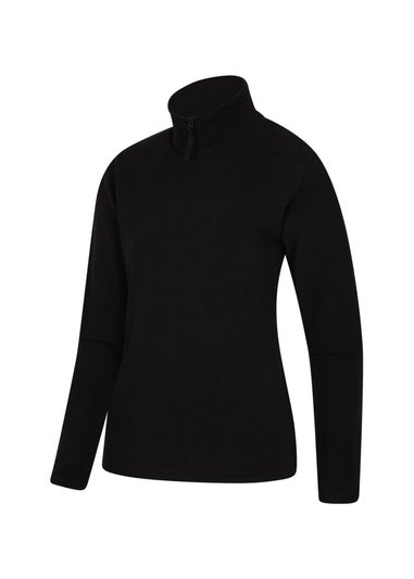 Mountain Warehouse Black Camber II Fleece Top