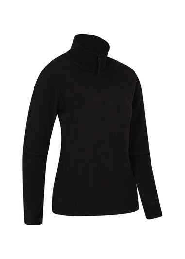 Mountain Warehouse Black Camber II Fleece Top