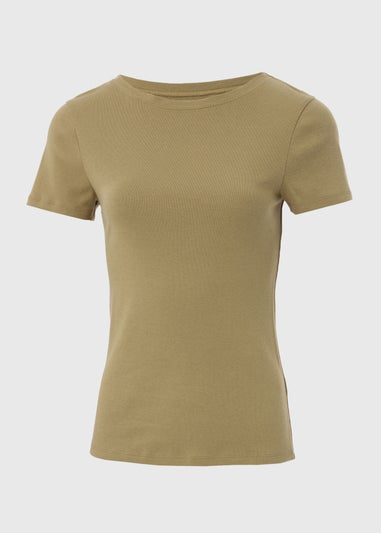 Khaki  Essential T-Shirt