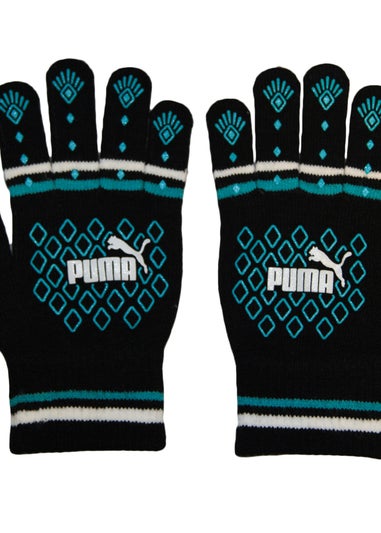 Puma Teal Diamond Gloves