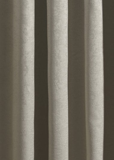 Fusion Strata Eyelet Single Panel Door Curtain