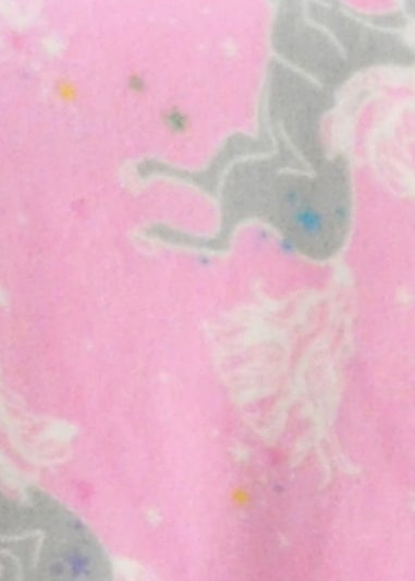 Bedlam Unicorn Pink Throw
