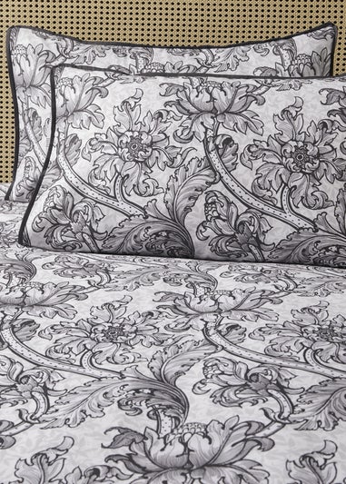 Laurence Llewelyn-Bowen Heart of The Home Sateen Black Duvet Cover Set