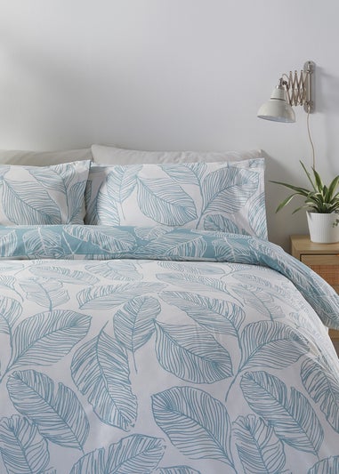 Fusion Matteo Blue Duvet Cover Set