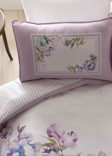 Appletree Heritage Arley Sateen Lilac Duvet Cover Set