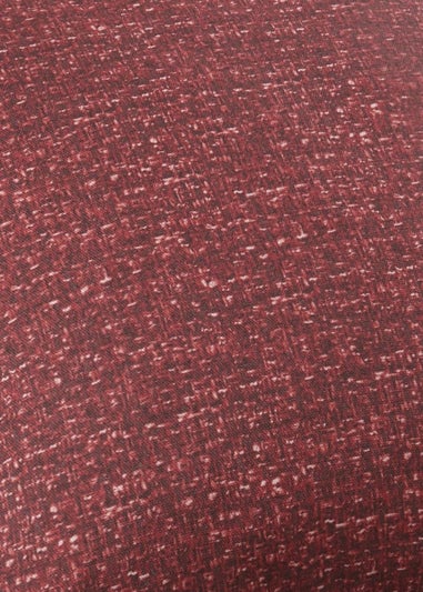 Dreams & Drapes Pembrey Brushed Cotton Red Filled Cushion (43cm x 43cm)