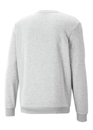 Puma Light Grey ESS Logo Sweatshirt