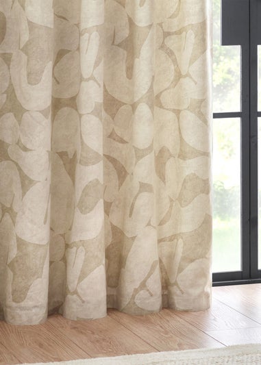 Hoem Brinn Abstract Eyelet Curtains