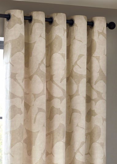 Hoem Brinn Abstract Eyelet Curtains