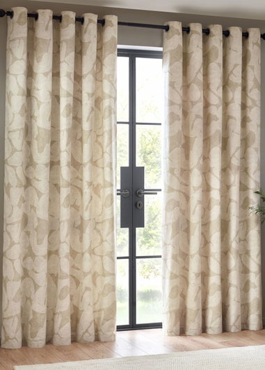 Hoem Brinn Abstract Eyelet Curtains